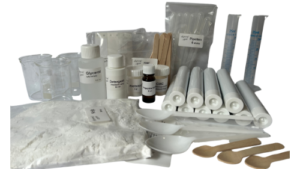 Tandpasta werkplek set